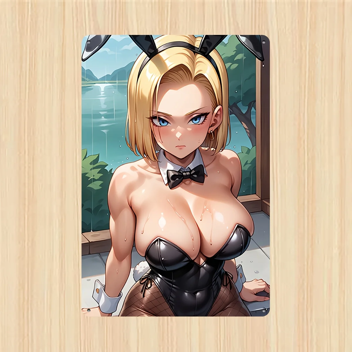 Home Bar Android - [Plakat z gorącą anime dziewczyną] Gorąca