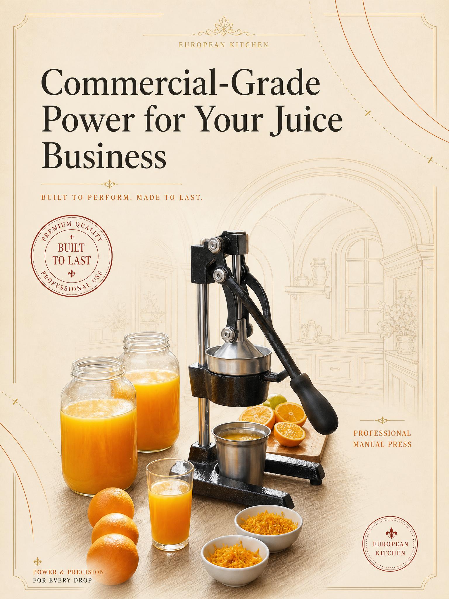 Ręczna wyciskarka do owoców, r – Citrus Juicer Bar recenzja i cena