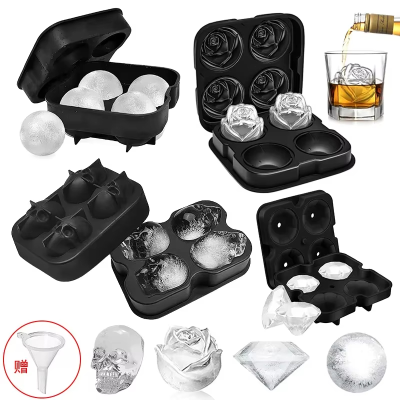 Forma do lodu z silikonu 3D w  – Ice Mold Sphere recenzja i cena